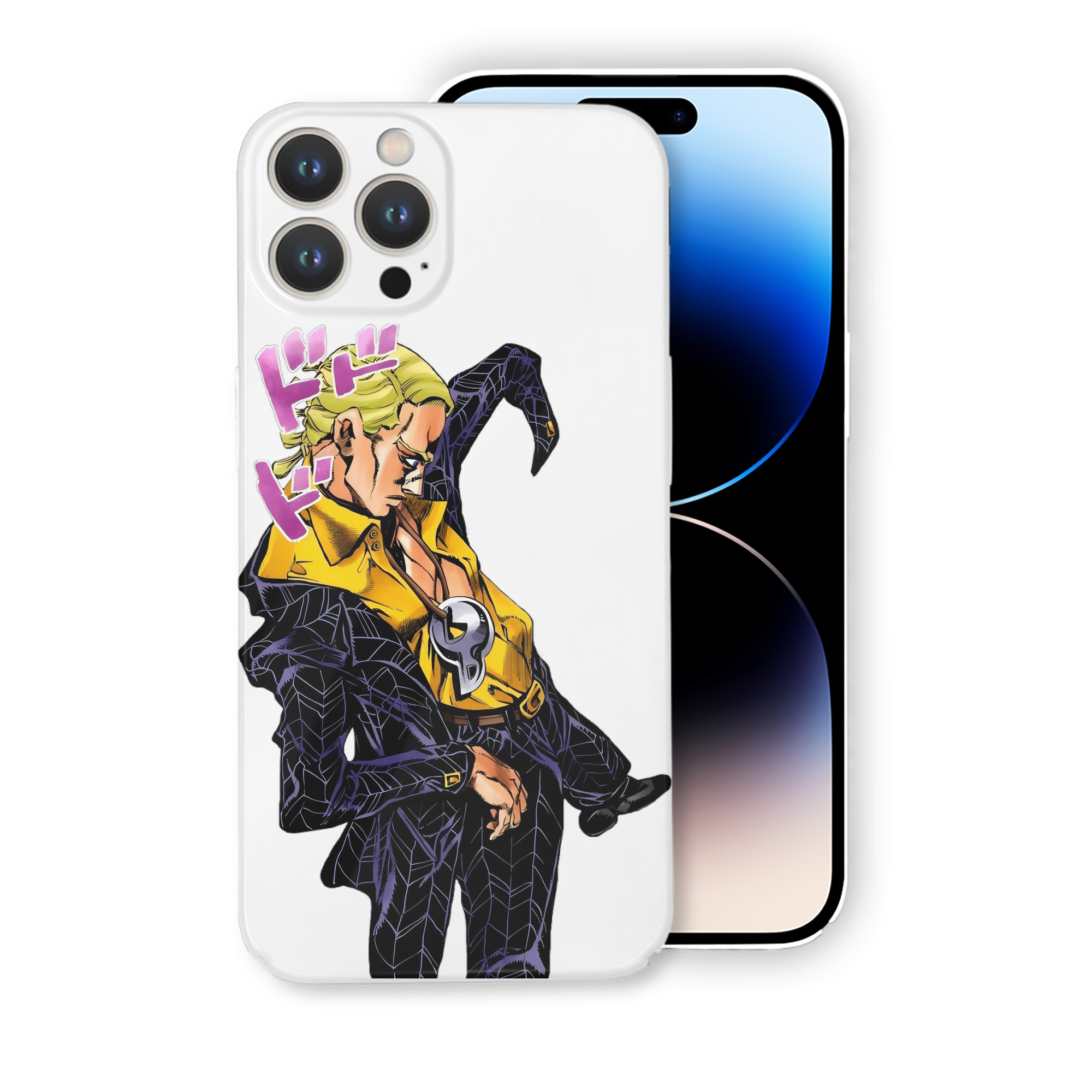 （画像用） ジョジョの奇妙な冒険 プロシュート JoJo's Bizarre Adventure Prosciutto 【iPhone 14シリーズ対応】ハードケース
